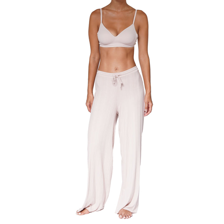 Pantalon côtelé décontracté