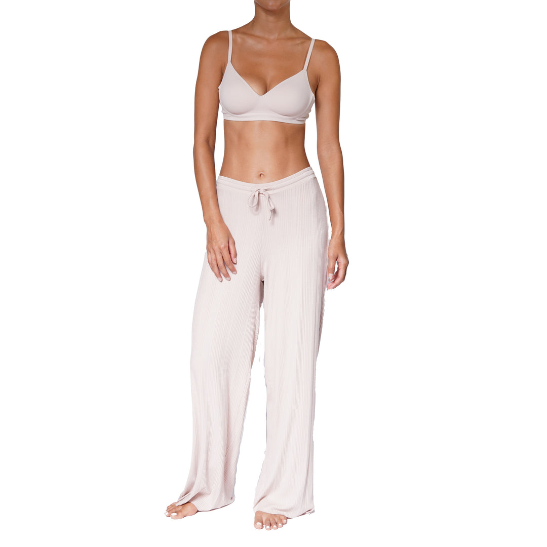 Pantalon côtelé décontracté