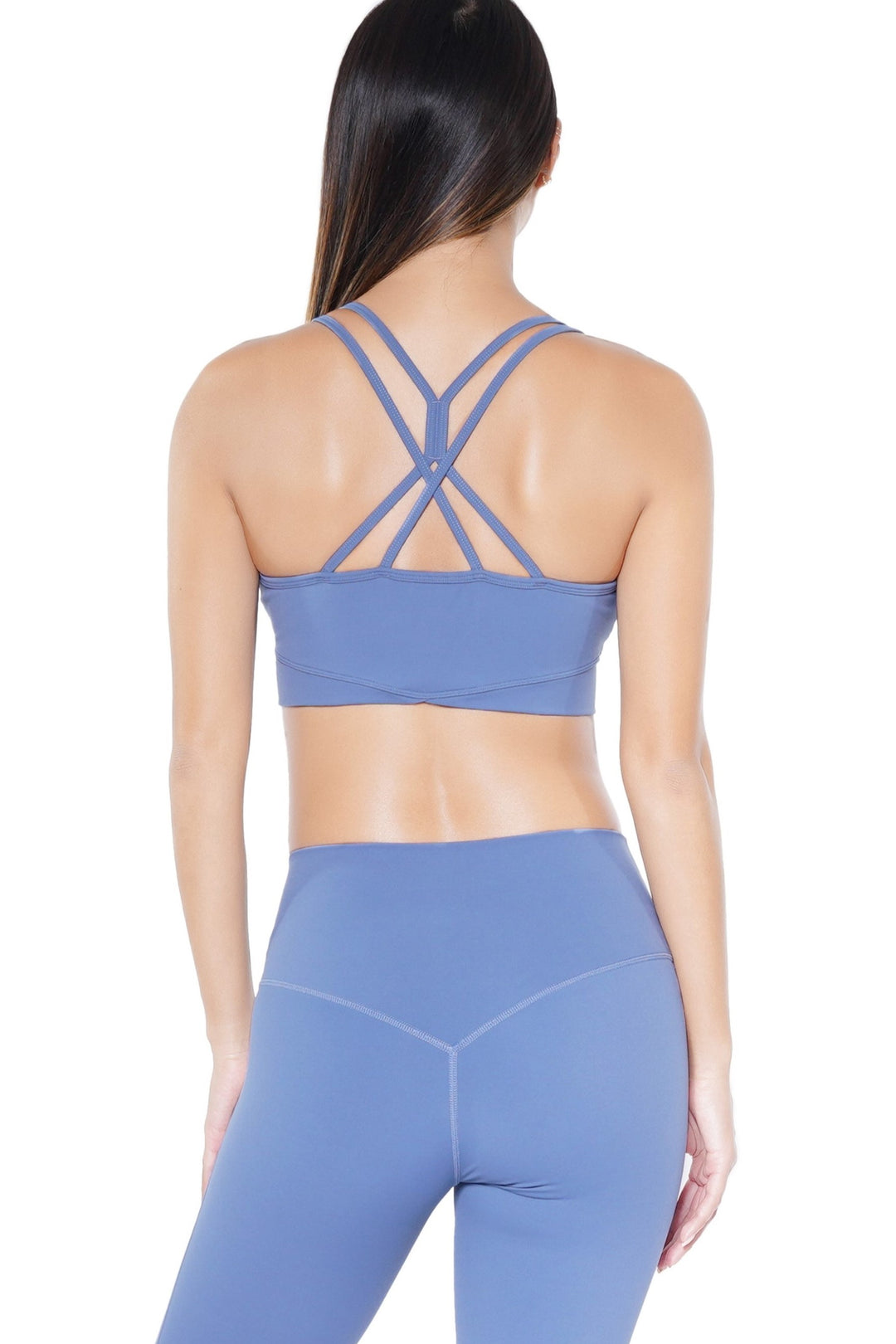 Bien etre Criss Cross Soutien gorge - Denim