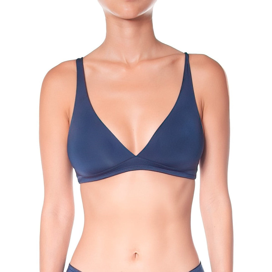 Microfibre Legere - Bralette sans armatures - Marine
