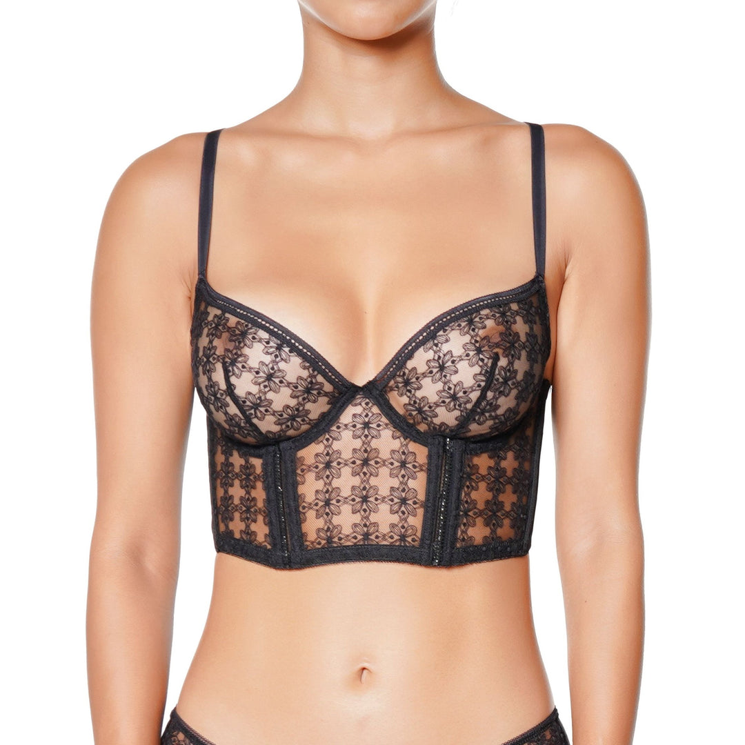 HUIT - Cafe Fleur - Bustier noir