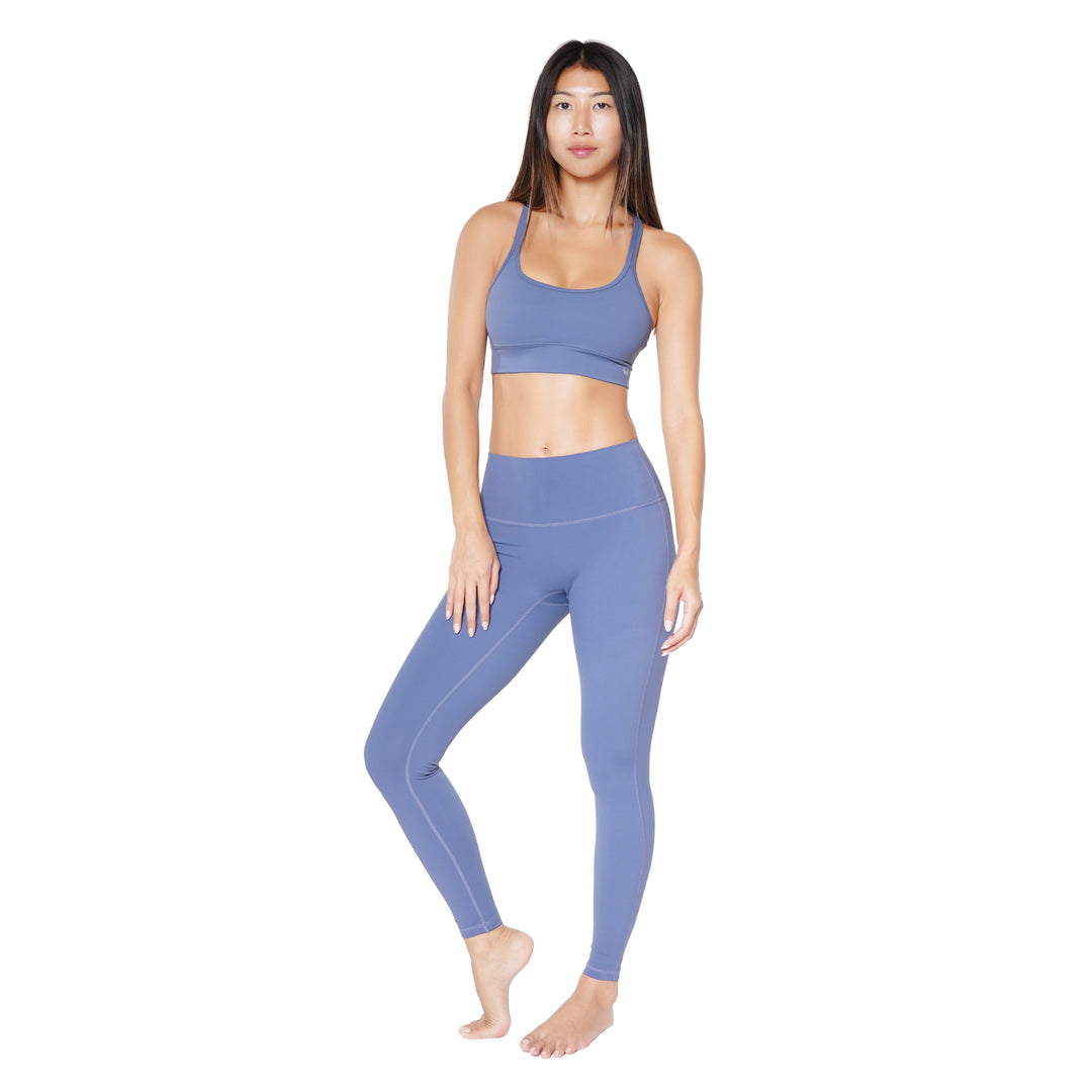 Bien etre Criss Cross Soutien gorge - Denim