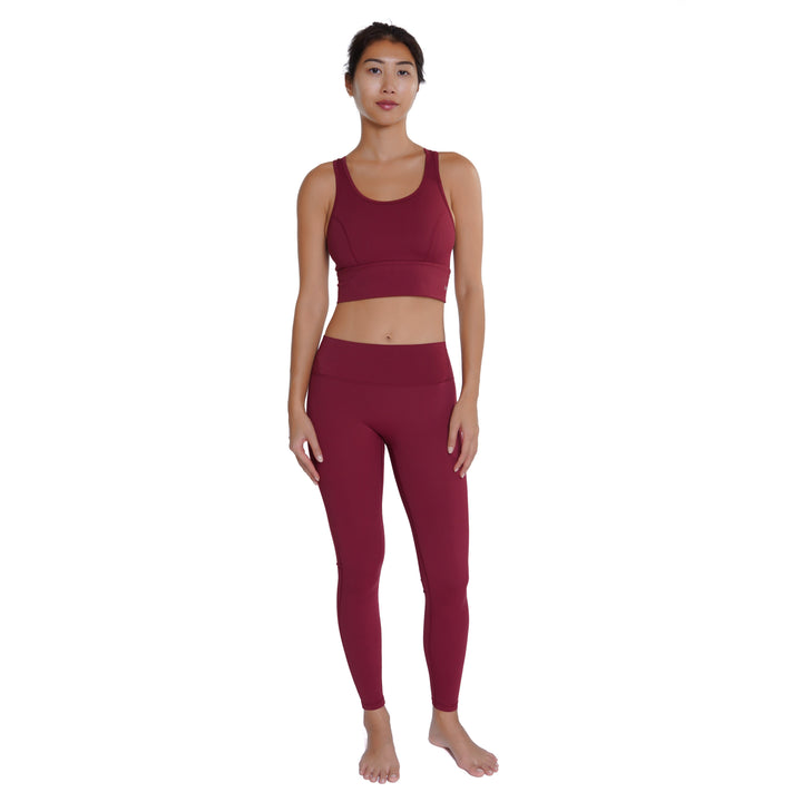 Bien Etre Soutien gorge de sport - Merlot