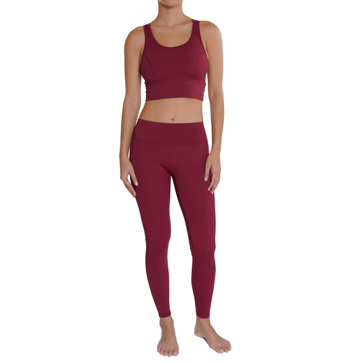 Bien Etre Leggings - Merlot