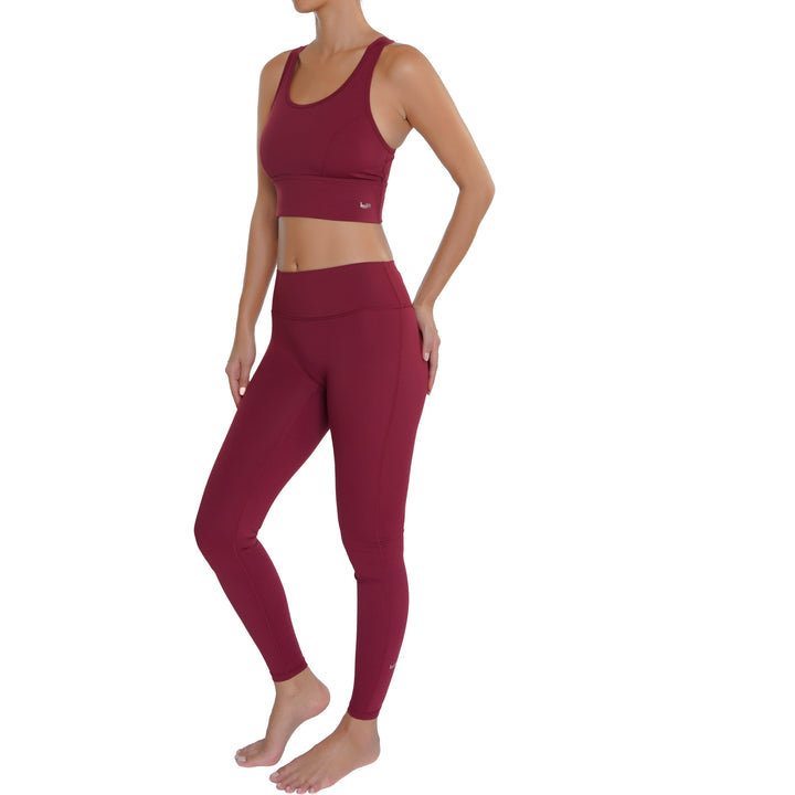 Bien Etre Leggings - Merlot