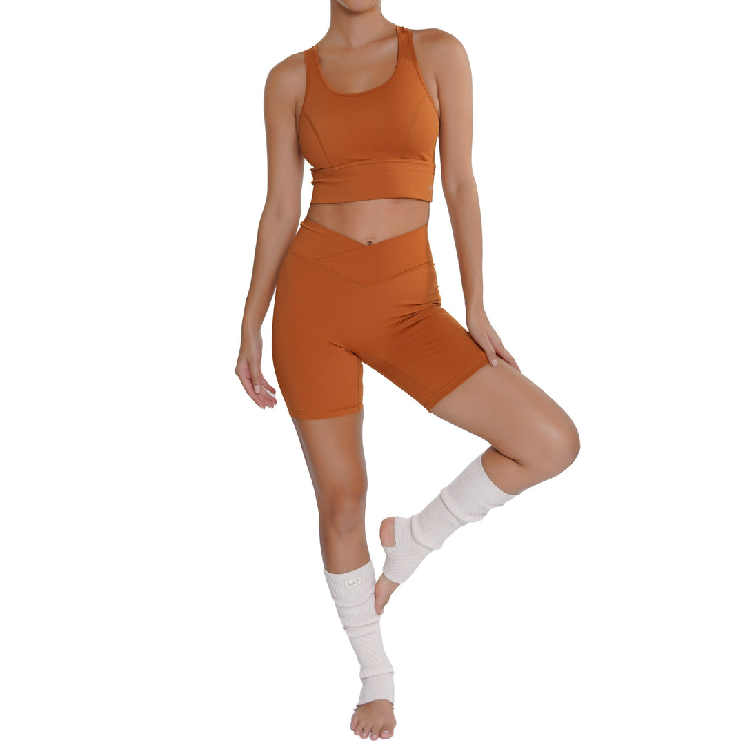Bien Etre Soutien gorge de sport -Rouille
