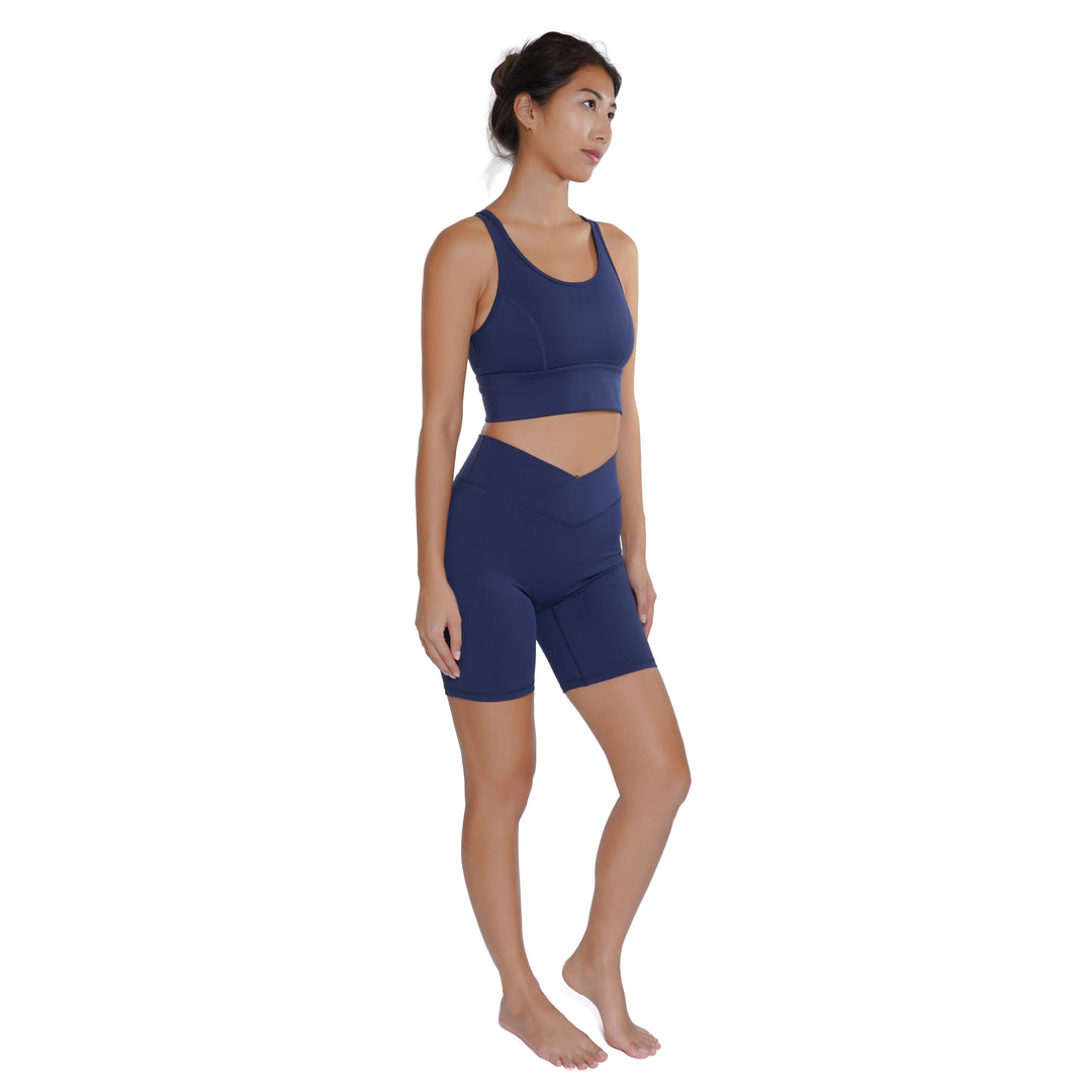 Bien Etre Soutien gorge de sport - Marine
