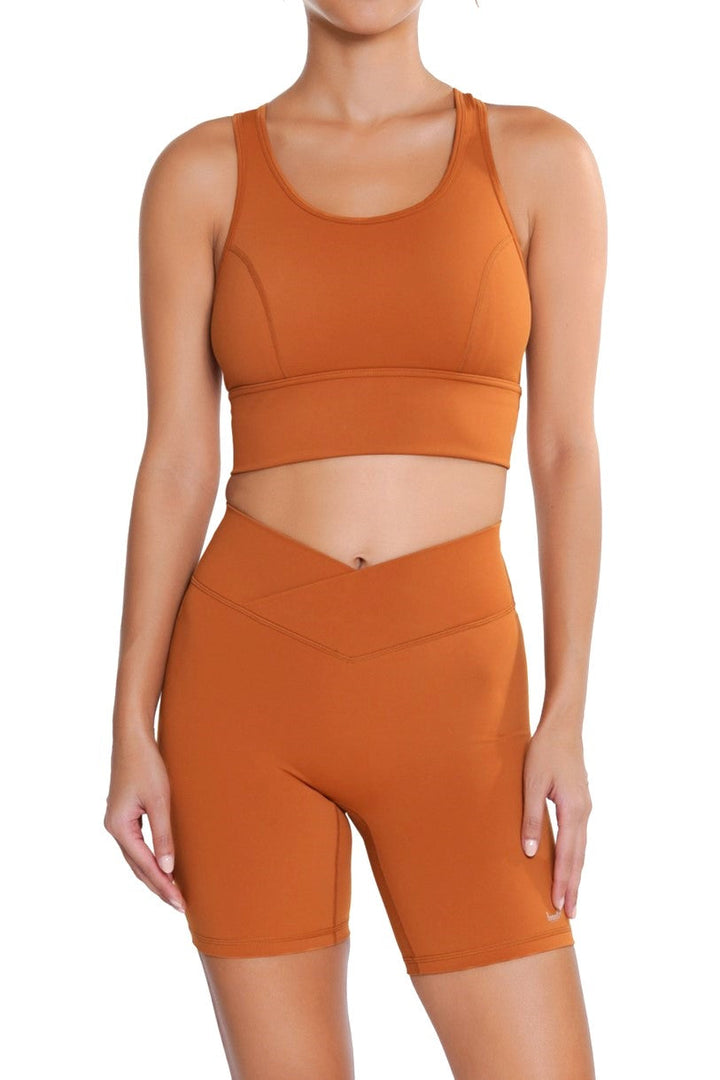 Bien Etre Soutien gorge de sport -Rouille